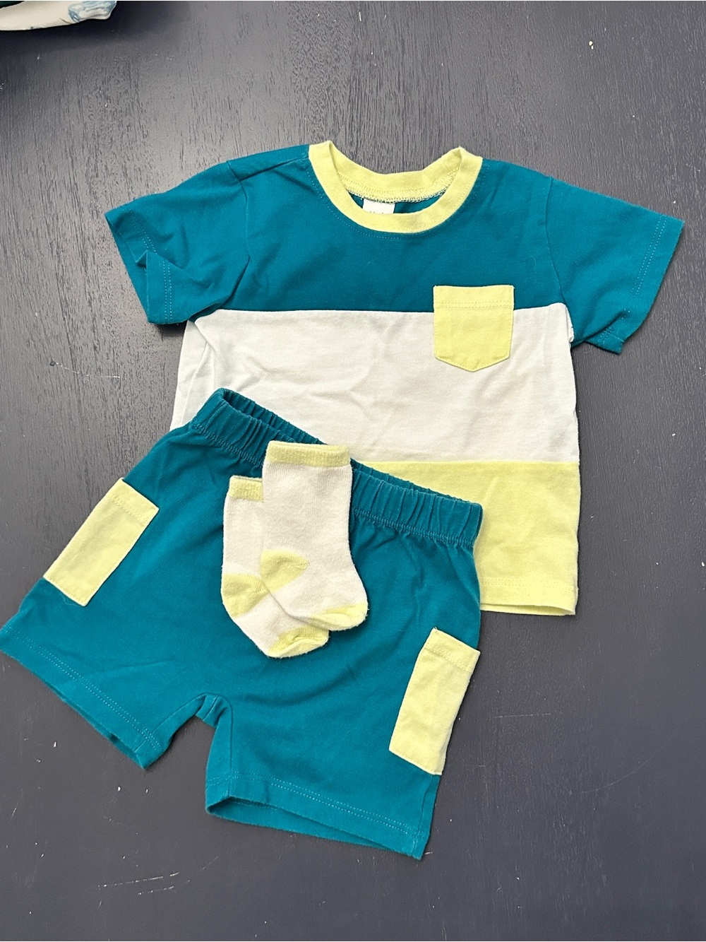 Petit Lem Baby Outfit 6mo